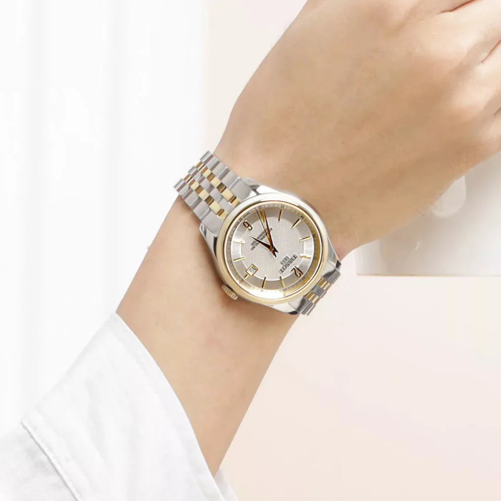 Tissot Ballade Powermatic 80 Chronometer Silver Dial Two Tone Steel Strap Watch For Men - T108.408.22.037.00 Buy Now By Tissot