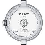 Tissot Bellissima Small Lady Silver Dial Black Leather Strap Watch For Women - T126.010.16.013.00 Buy Now By Tissot