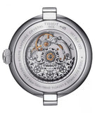 Tissot Bellissima Automatic Silver Dial Blue Leather Strap Watch For Women - T126.207.16.013.00 Buy Now By Tissot
