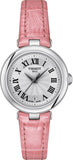 Tissot Bellissima Small Lady Silver Dial Pink Leather Strap Watch For Women - T126.010.16.013.01 Buy Now By Tissot