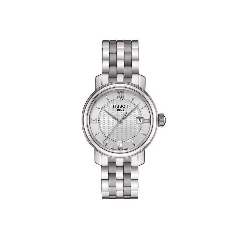 Tissot T Classic Bridgeport Lady Quartz Stainless Steel Watch For Women - T097.010.11.038.00 Buy Now By Tissot