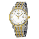 Tissot T Classic Bridgeport Automatic Mother of Pearl Dial Two Tone Steel Strap Watch for Women - T097.410.22.116.00 Buy Now By Tissot