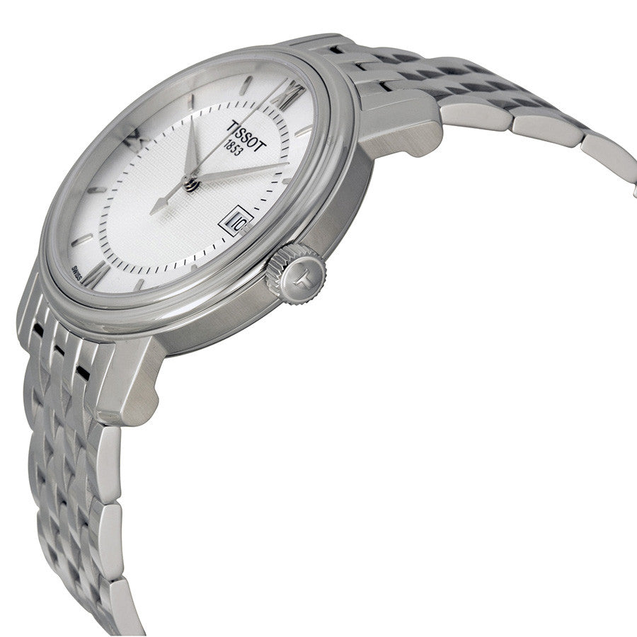 Tissot T Classic Bridgeport Silver Dial Silver Mesh Bracelet Watch For Men - T097.410.11.038.00 Buy Now By Tissot