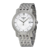 Tissot T Classic Bridgeport Silver Dial Silver Mesh Bracelet Watch For Men - T097.410.11.038.00 Buy Now By Tissot