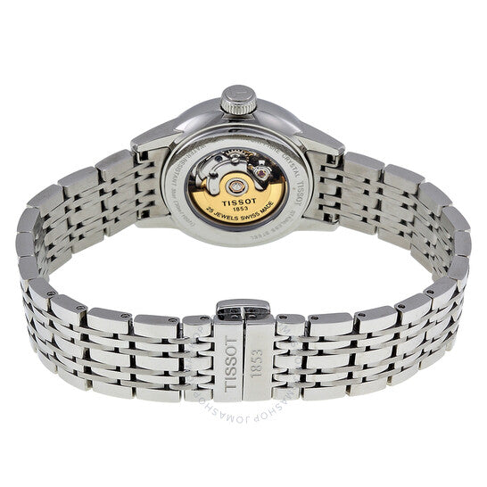 Tissot T Classic Carson Automatic White Dial Silver Steel Strap Watch For Women - T085.207.11.011.00 Buy Now By Tissot