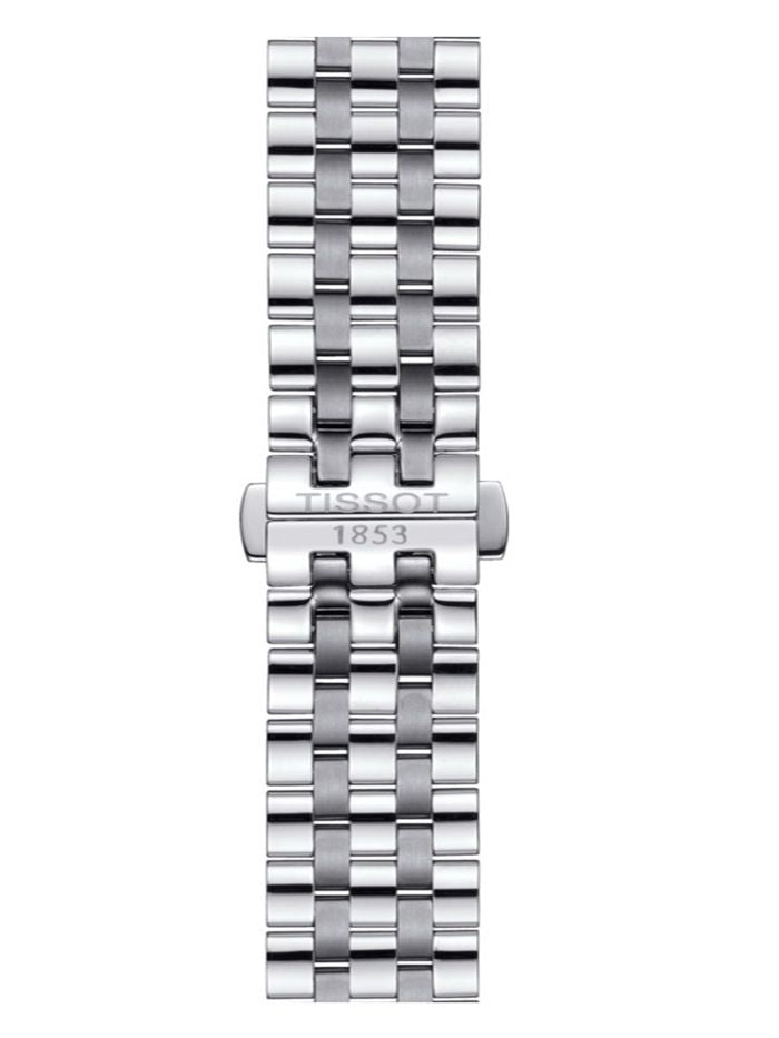 Tissot Carson Premium Black Dial Silver Steel Strap Watch For Men - T122.410.11.053.00 Buy Now By Tissot