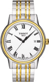Tissot T Classic Carson Quartz White Dial Two Tone Steel Strap Watch for Men - T085.410.22.013.00 Buy Now By Tissot