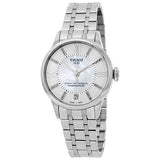 Tissot Chemin Des Tourelles Powermatic 80 Helvetic Silver Dial Silver Steel Strap Watch For Women - T099.207.11.116.00 Buy Now By Tissot