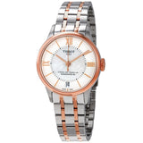 Tissot Chemin Des Tourelles Powermatic 80 Lady Silver Dial Two Tone Steel Strap Watch For Women - T099.207.22.118.02 Buy Now By Tissot