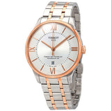 Tissot Chemin des Tourelles Powermatic 80 Helvetic Pride Silver Dial Two Tone Steel Strap Watch for Men - T099.407.22.038.01 Buy Now By Tissot