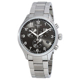 Tissot T Classic Chrono XL Black Dial Silver Steel Strap Watch For Men - T116.617.11.057.01 Buy Now By Tissot