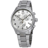 Tissot Chrono XL Classic Silver Dial Silver Steel Strap Watch For Men - T116.617.11.037.00 Buy Now By Tissot