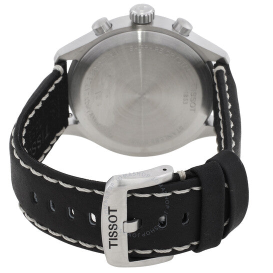 Tissot Chrono XL Vintage Quartz Black Dial Black Leather Strap Watch For Men - T116.617.16.062.00 Buy Now By Tissot