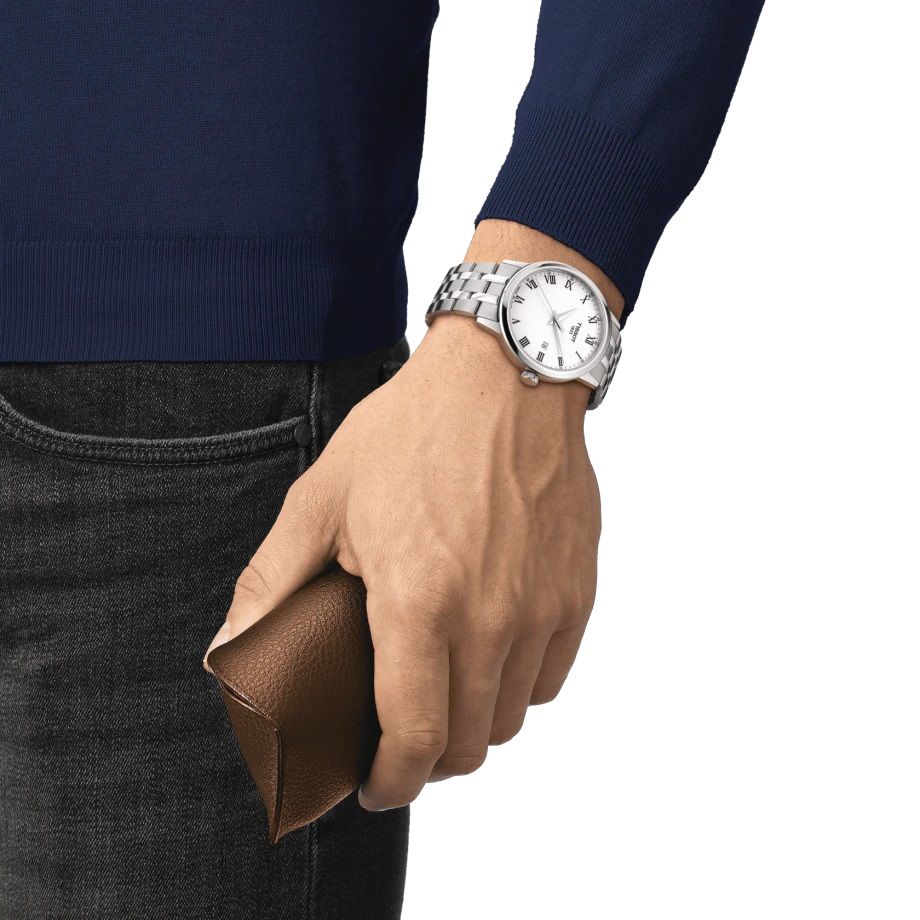 Tissot T Classic Dream White Dial Silver Steel Strap Watch For Men - T129.410.11.013.00 Buy Now By Tissot