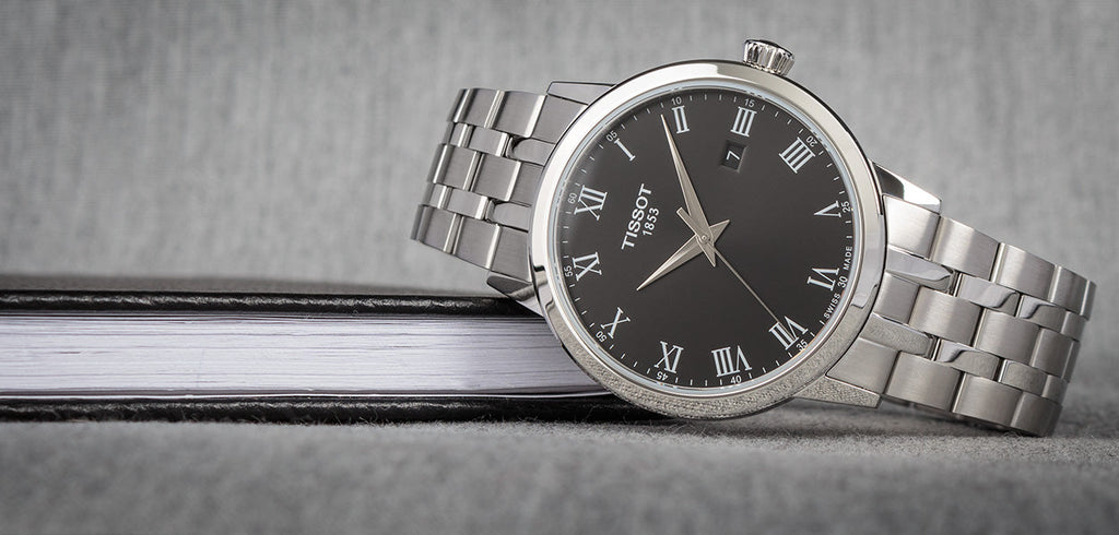 Tissot Classic Dream Black Dial Silver Steel Strap Watch For Men - T129.410.11.053.00 Buy Now By Tissot