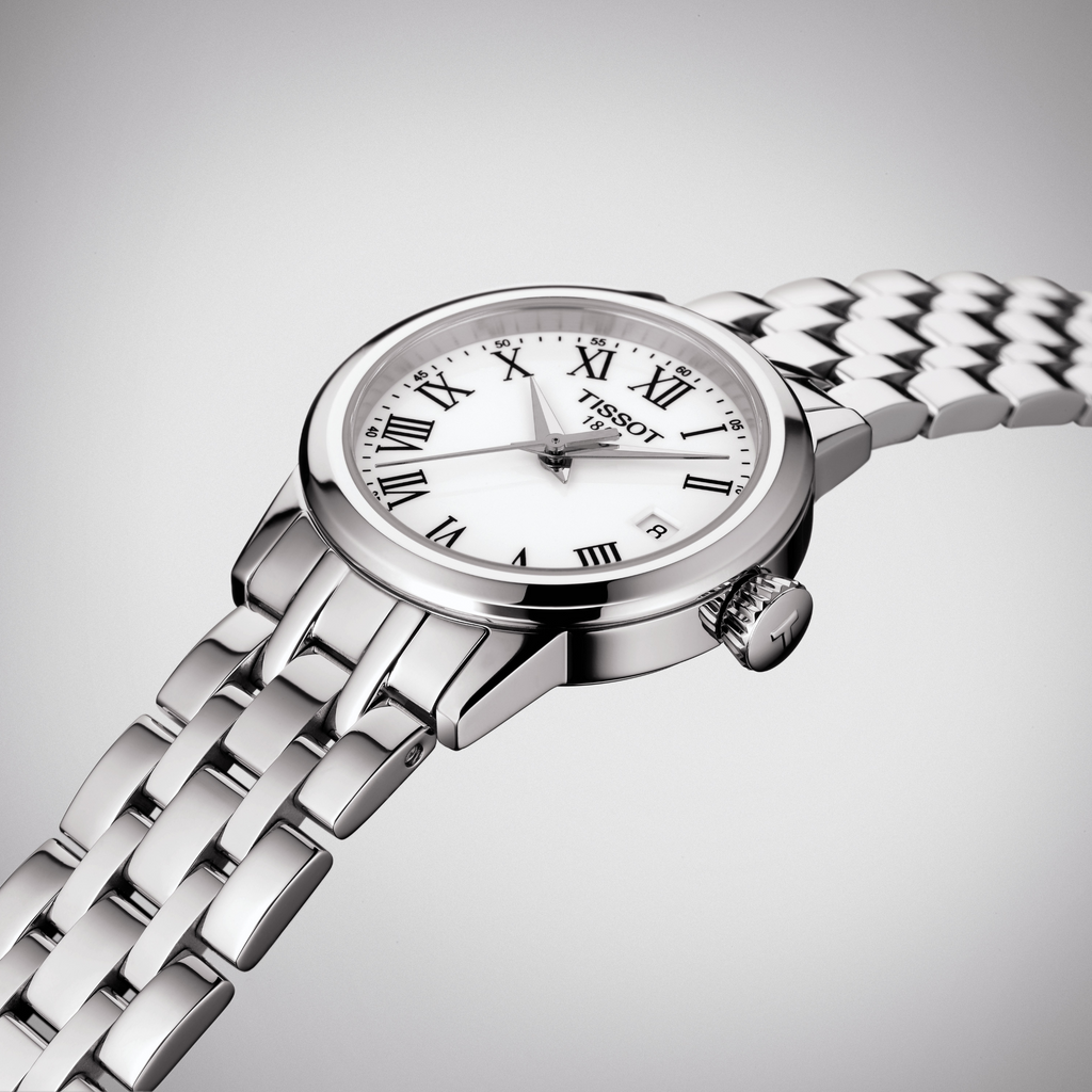 Tissot T Classic Dream White Dial Silver Steel Strap Watch For Men - T033.210.11.013.00 Buy Now By Tissot