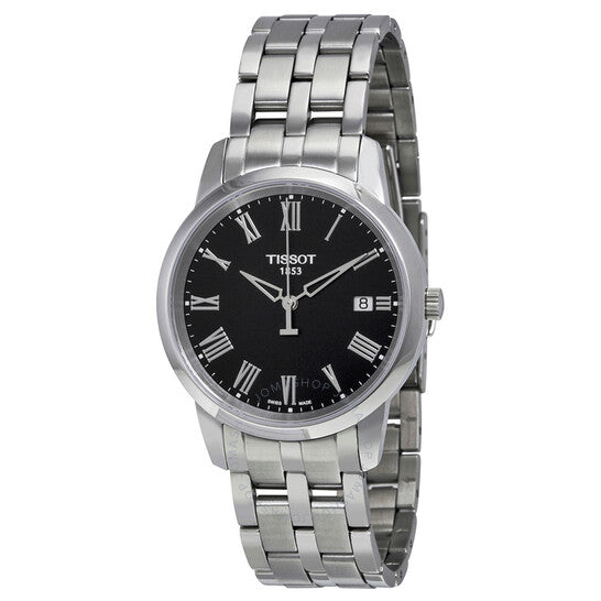 Tissot T Classic Dream Black Dial Silver Steel Strap Watch for Men - T033.410.11.053.01 Buy Now By Tissot