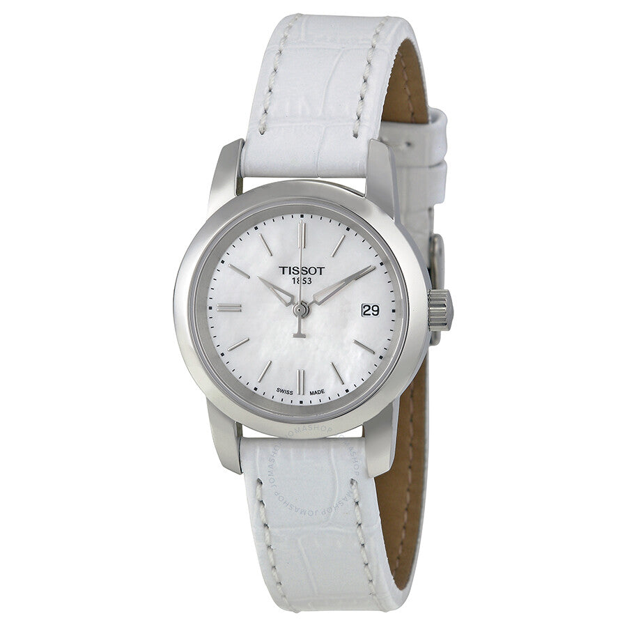 Tissot Classic Dream Lady Mother of Pearl Dial Watch For Women - T033.210.16.111.00 Buy Now By Tissot