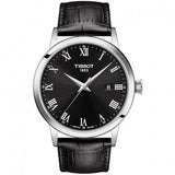 Tissot T Classic Dream Black Dial Black Leather Strap Watch for Men - T122.410.16.053.00 Buy Now By Tissot