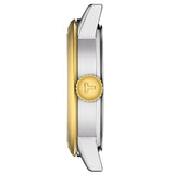 Tissot Classic Dream Lady Gold Dial Two Tone Steel Strap Watch For Women - T129.210.22.263.00 Buy Now By Tissot