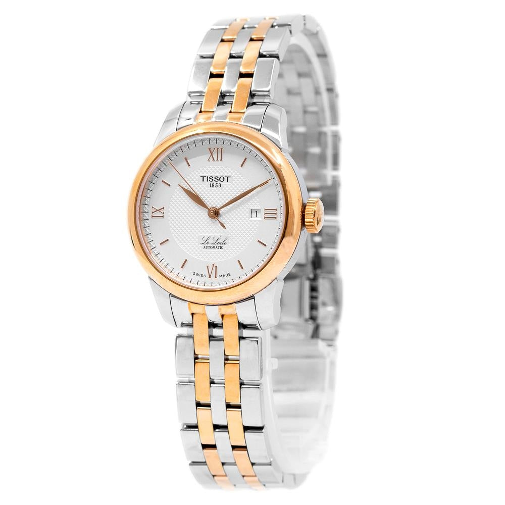 Tissot T Classic Le Locle Automatic Silver Dial Two Tone Steel Strap Watch For Women - T006.207.22.038.00 Buy Now By Tissot