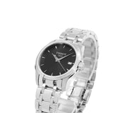 Tissot T Trend Couturier Lady Black Dial Silver Steel Strap Watch For Women - T035.210.11.051.00 Buy Now By Tissot
