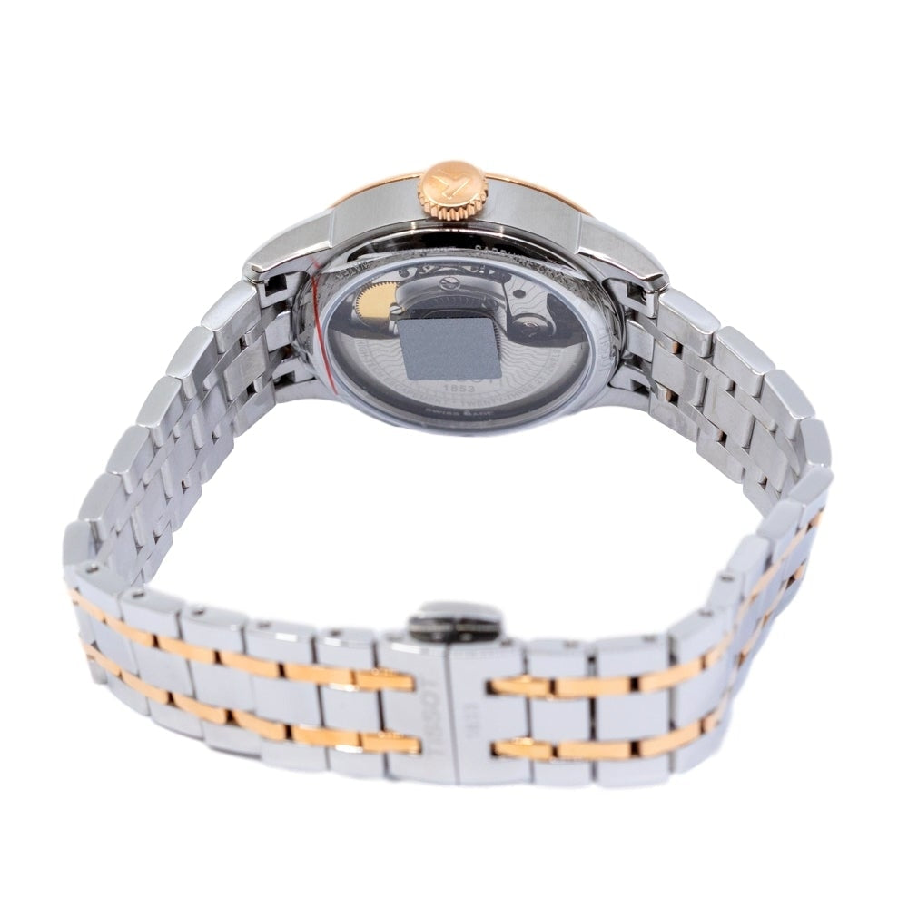 Tissot Chemin Des Tourelles Powermatic 80 Lady Silver Dial Two Tone Steel Strap Watch For Women - T099.207.22.118.02 Buy Now By Tissot