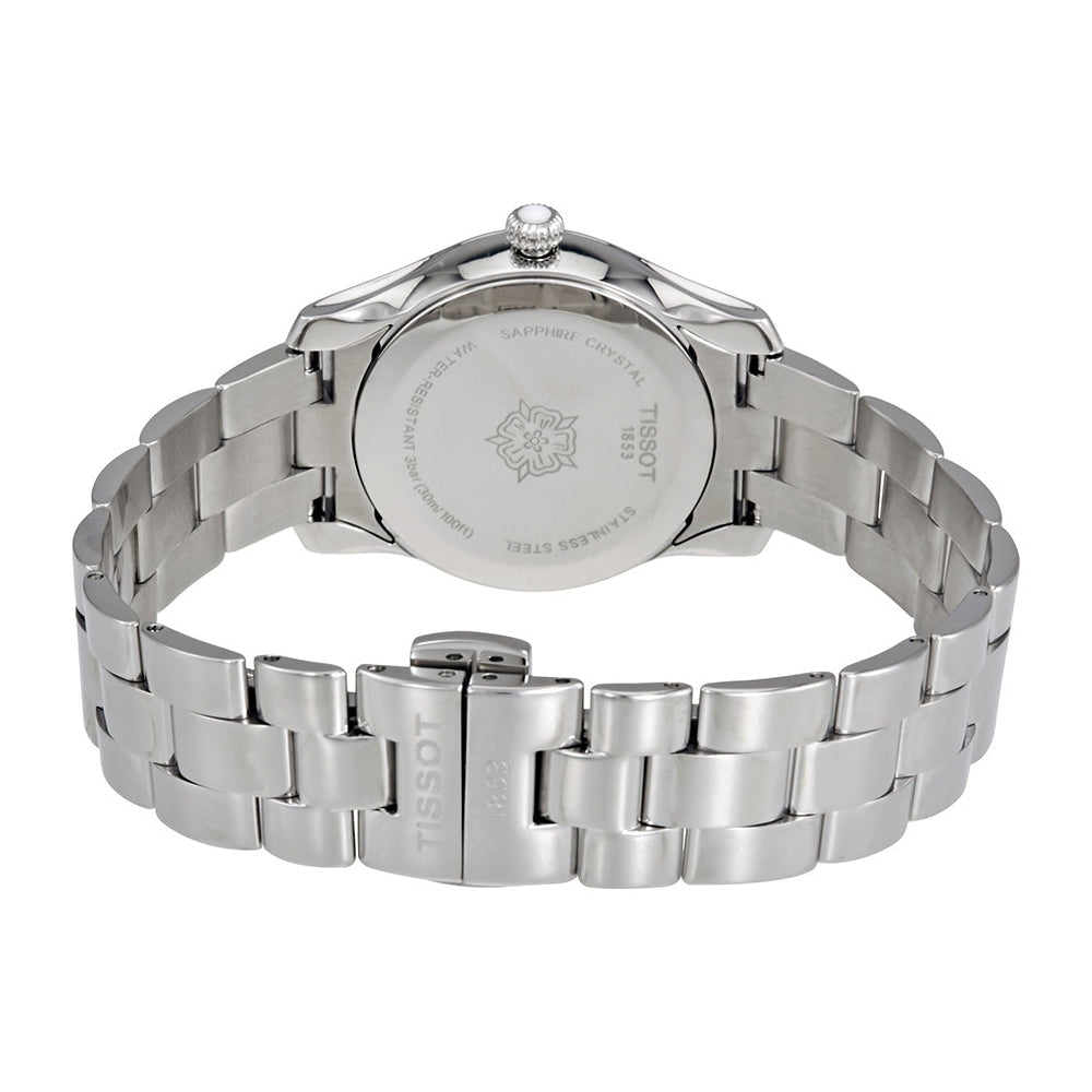 Tissot T Wave Silver Dial Silver Steel Strap Watch For Women - T112.210.11.031.00 Buy Now By Tissot