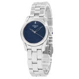 Tissot T Wave Donna Blue Dial Silver Steel Strap Watch For Women - T112.210.11.041.00 Buy Now By Tissot