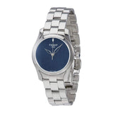 Tissot T Wave Donna Blue Dial Silver Steel Strap Watch For Women - T112.210.11.041.00 Buy Now By Tissot