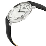 Tissot Everytime Large White Dial Black Leather Strap Watch For Men - T109.610.16.032.00 Buy Now By Tissot
