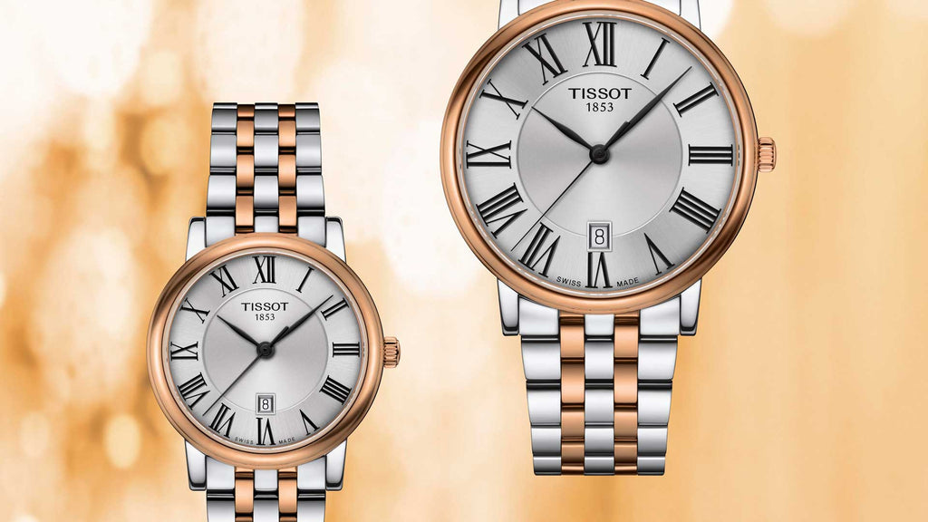Tissot Carson Premium White Dial Two Tone Steel Strap Watch For Men - T122.410.22.033.00 Buy Now By Tissot