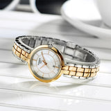 Tissot Flamingo Mother of Pearl White Dial Two Tone Steel Strap Watch For Women - T094.210.22.111.01 Buy Now By Tissot