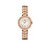 Tissot T Lady Flamingo Mother of Pearl Dial Rose Gold Steel Strap Watch For Women - T094.210.33.116.02 Buy Now By Tissot