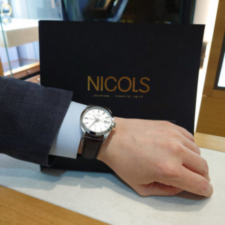 Tissot Gentleman Powermatic 80 Silicium Silver Dial Brown Leather Strap Watch For Men - T127.407.16.031.01 Buy Now By Tissot