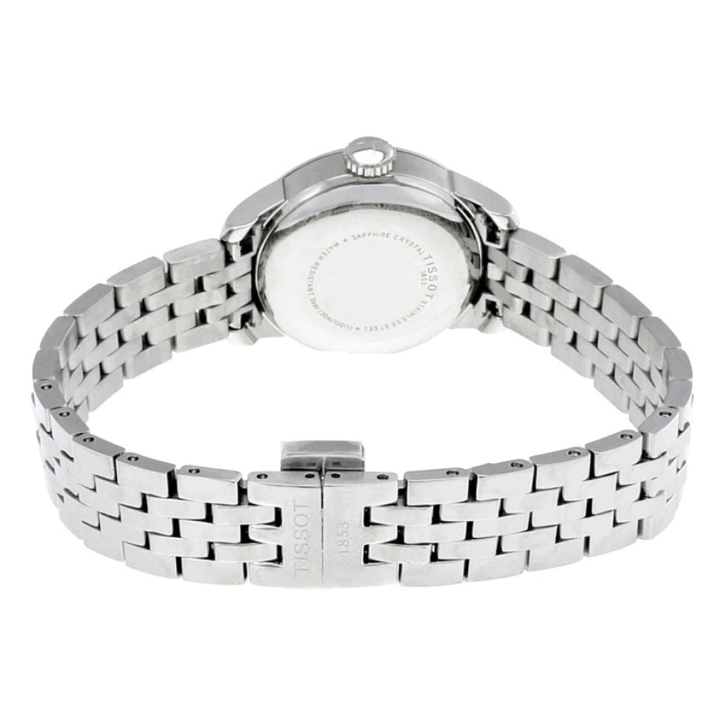 Tissot Le Locle Automatic Small Lady Black Dial Silver Steel Strap Watch For Women - T41.1.183.53 Buy Now By Tissot