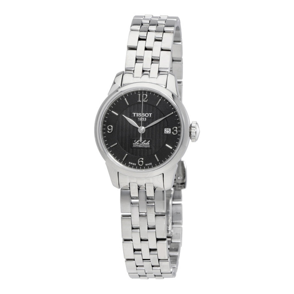 Tissot Le Locle Small Automatic Black Dial Silver Steel Strap Watch For Women - T41.1.183.54 Buy Now By Tissot