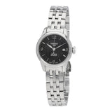 Tissot Le Locle Small Automatic Black Dial Silver Steel Strap Watch For Women - T41.1.183.54 Buy Now By Tissot