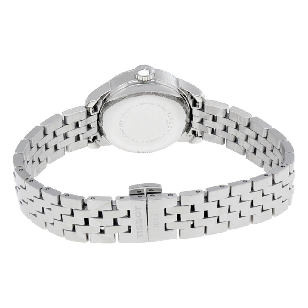 Tissot Le Locle Small Automatic Black Dial Silver Steel Strap Watch For Women - T41.1.183.54 Buy Now By Tissot