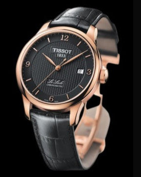 Tissot Le Locle Chronometer Black Dial Black Leather Strap Watch For Men - T006.408.36.057.00 Buy Now By Tissot