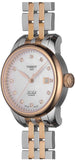 Tissot Le Locle Automatic Diamonds Mother of Pearl White Dial Two Tone Steel Strap Watch For Women - T006.207.22.116.00 Buy Now By Tissot