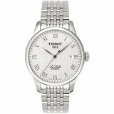 Tissot T Classic Le Locle Automatic White Dial Silver Steel Strap Watch For Men - T41.1.483.33 Buy Now By Tissot