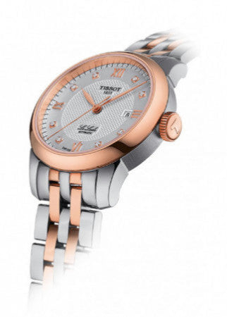 Tissot T Classic Le Locle Automatic Lady Silver Dial Two Tone Steel Strap Watch For Women - T006.207.22.036.00 Buy Now By Tissot