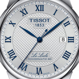Tissot Le Locle Powermatic 80 Silver Dial Silver Steel Strap Watch for Men - T006.407.11.033.03 Buy Now By Tissot