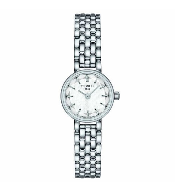 Tissot T Lovely Mother of Pearl Dial Silver Steel Strap Watch for Women - T140.009.11.111.00 Buy Now By Tissot
