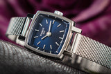 Tissot Lovely Square Blue Dial Silver Mesh Bracelet Watch For Women - T058.109.11.041.00 Buy Now By Tissot