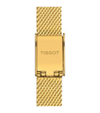 Tissot Lovely Square Silver Dial Gold Mesh Bracelet Watch For Women - T058.109.33.031.00 Buy Now By Tissot