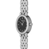 Tissot T Lady Lovely Black Dial Silver Steel Strap Watch For Women - T058.009.11.051.00 Buy Now By Tissot