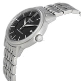 Tissot T Classic Carson Premium Automatic Lady Black Dial Silver Steel Strap Watch for Women - T122.207.11.051.00 Buy Now By Tissot