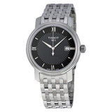 Tissot T Classic Bridgeport Black Dial Silver Steel Strap Watch For Men - T097.410.11.058.00 Buy Now By Tissot